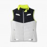 BROOKS Run Visible Insulated Vest WHITE/ASPHALT/NIGHTLIFE