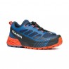 SCARPA RIBELLE RUN KID GTX blue-spicy orange