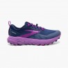 BROOKS CASCADIA 17 W NAVY/PURPLE/VIOLET