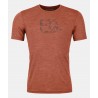 OROTVOX 120 COOL TEC MTN LOGO TS  clay orange blend