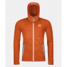 ORTOVOX FLEECE HOODY M HOT ORANGE