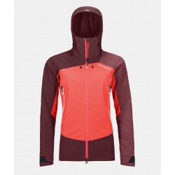 ORTOVOX WESTALPEN SOFTSHELL JACKET CORAL