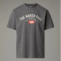 THE NORTH FACE T-shirt Varsity con grafica da uomo TNF Medium Grey Heather