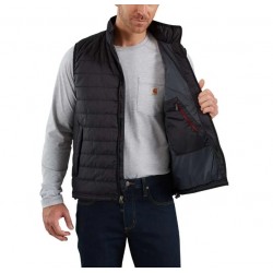 Carhartt RAIN DEFENDER™ RELAXED FIT LIGHTWEIGHT INSULATED VEST black (GILLIAM)