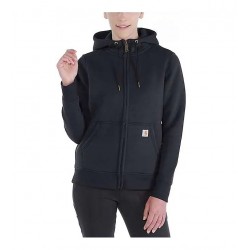 CARHARTT RELAXED FIT MIDWEIGHT FULL-ZIP SWEATSHIRT DONNA BLACK