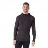 SMARTWOOL Felpa strato base con cappuccio Classic Thermal Merino da uomo  BLACK RETRO LINE