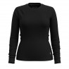 Smartwool Maglia strato base girocollo Classic Thermal Merino da donna black