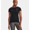 UNDER ARMOUR Maglia a maniche corte HeatGear® Armour da donna BLACK