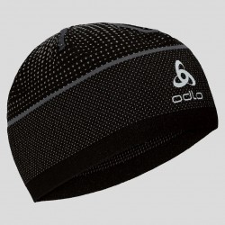 ODLO Cappello Velocity Ceramiwarm  black - odlo steel grey