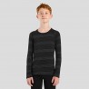 ODLO Completo base layer Active Warm per bambini black-grey melange