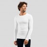 ODLO Top baselayer a manica lunga Active Warm Eco da uomo WHITE