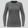 ODLO Base layer girocollo Natural Merino 260  odlo steel grey melange