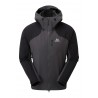 MOUNTAIN EQUIPMENT FRONTIER HOODED MENS JACKET ANVIL GREY/BLACK