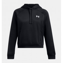 UNDER ARMOUR Felpa con cappuccio Armour Fleece® da donna BLACK