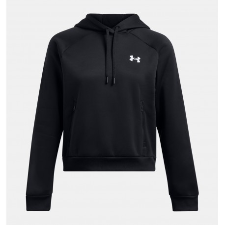 UNDER ARMOUR Felpa con cappuccio Armour Fleece da donna BLACK MATIS SPORT OUTDOOR Tutto per la montagna l alpinismo e l outdoor