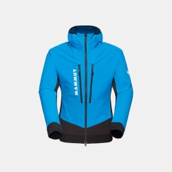 MAMMUT Aenergy SO Hybrid Hooded Jacket Men GLACIER BLUE-BLACK