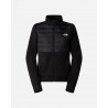 THE NORTH FACE GIACCA REAXION HYBRID W TNF BLACK/ASPHALT GRAY