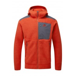 MOUNTAIN EQUIPMENT HIGHPILE HOODED MENS JACKET REDROCK/OMBRE