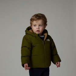 THE NORTH FACE Giacca in piumino con fodera in pile North da neonato FOREST OLIVE