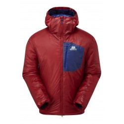 MOUNTAIN EQUIPMENT Oreus Hooded Men's Jacket MERLOT/ADMIRAL BLUE