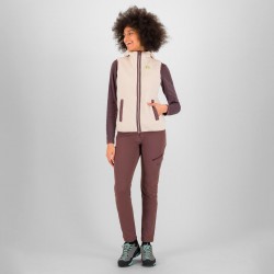 KARPOS MOIAZZA RETRO HOODIE W VEST OAT/HUCKLEBERRY