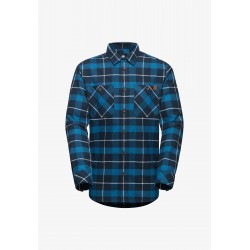 MAMMUT Alvra Longsleeve Shirt Men MARINE-DEEP ICE