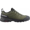 SALOMON X WARD LEATHER GORE-TEX DA UOMO DEEP LICHEN GREEN/BLACK/OLIVE NIGHT