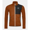 ORTOVOX FLEECE JACKET bristle brown