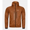 OROTVOX SWISSWOOL PIZ BOÈ JACKET bristle brown UOMO