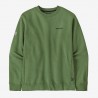 PATAGONIA Fitz Roy Icon Uprisal Crew Sweatshirt TERRAIN GREEN