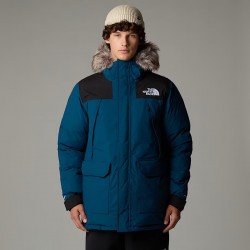 THE NORTH FACE Parka McMurdo da uomo Midnight Petrol-TNF Black