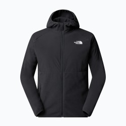 THE NORTH FACE Pile pesante con cerniera integrale Glacier e cappuccio da uomo Asphalt Grey - Asphalt Grey