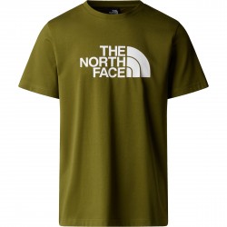 THE NORTH FACE T-shirt Easy da uomo FOREST OLIVE/TNF WHITE