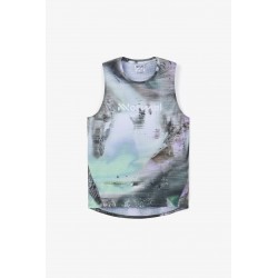 NNORMAL Race TANK UOMO NATURE AI PRINT