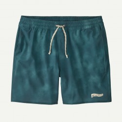 PATAGONIA Men's Hydropeak Volley Shorts - 16" Sea Spray: Tidal Teal