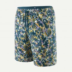 PATAGONIA Men's Multi Trails Shorts - 8" Wild Botanist: Thermal Blue