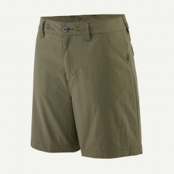 PATAGONIA Women's Quandary Shorts - 7" TENT GREEN