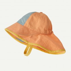 PATAGONIA Baby Block-the-Sun Hat HEIRLOOM PEACH